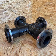 Крестовина ПНД фланцевая 315 мм SDR17 Pn10
